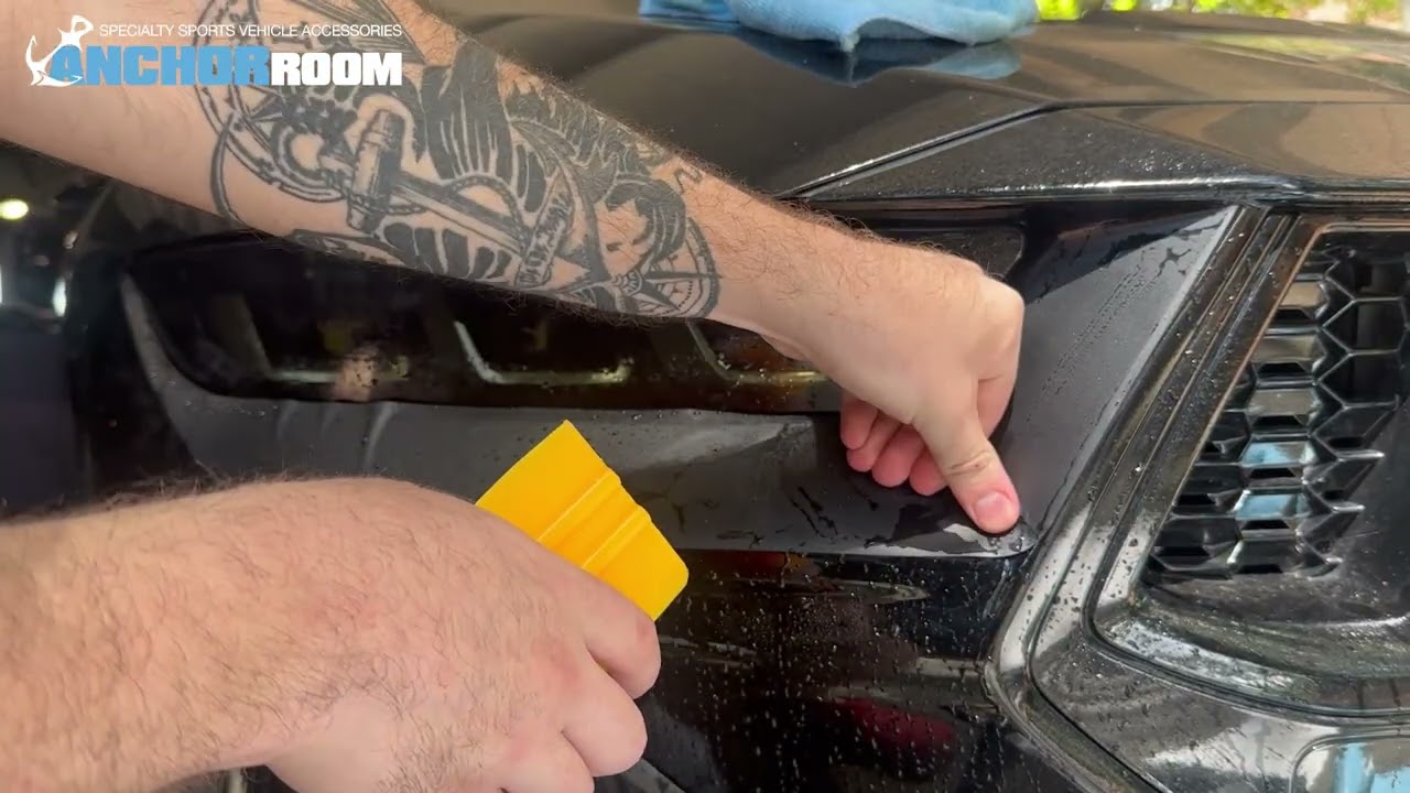 2024+ Mustang Front Bumper Headlight Accent  Installation Video
