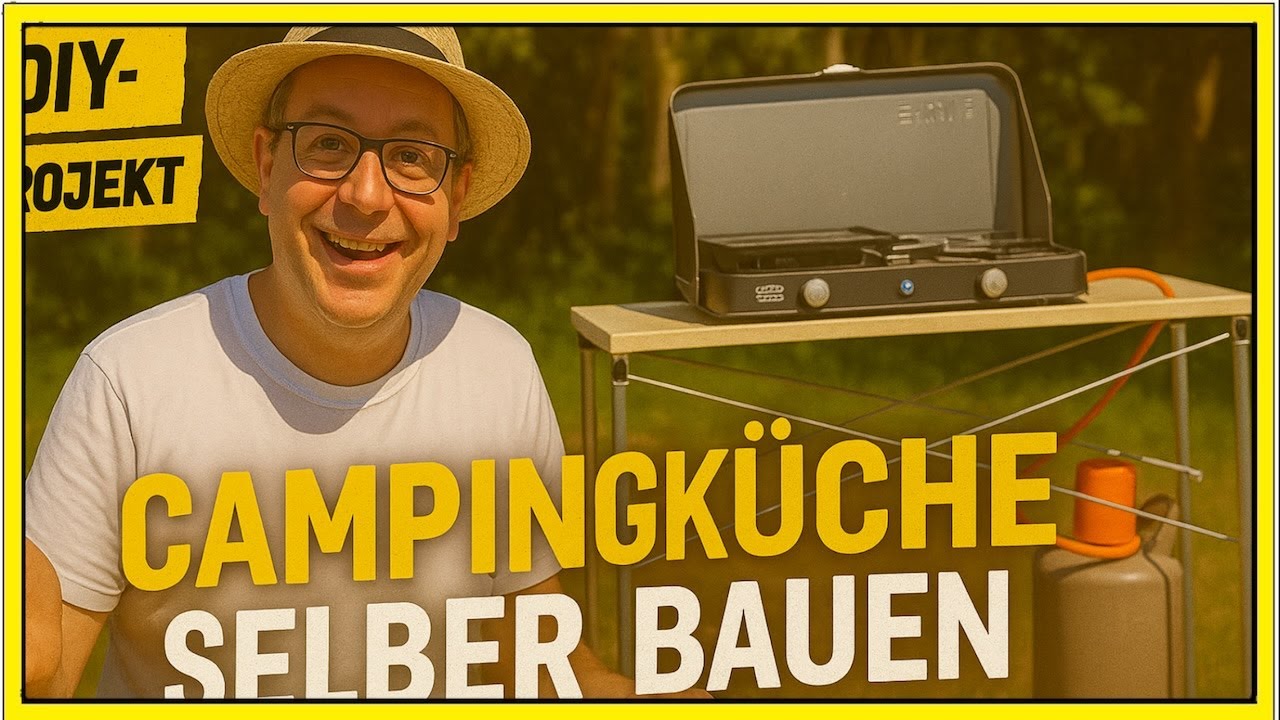Outdoor Küche selber bauen, DIY Projekt
