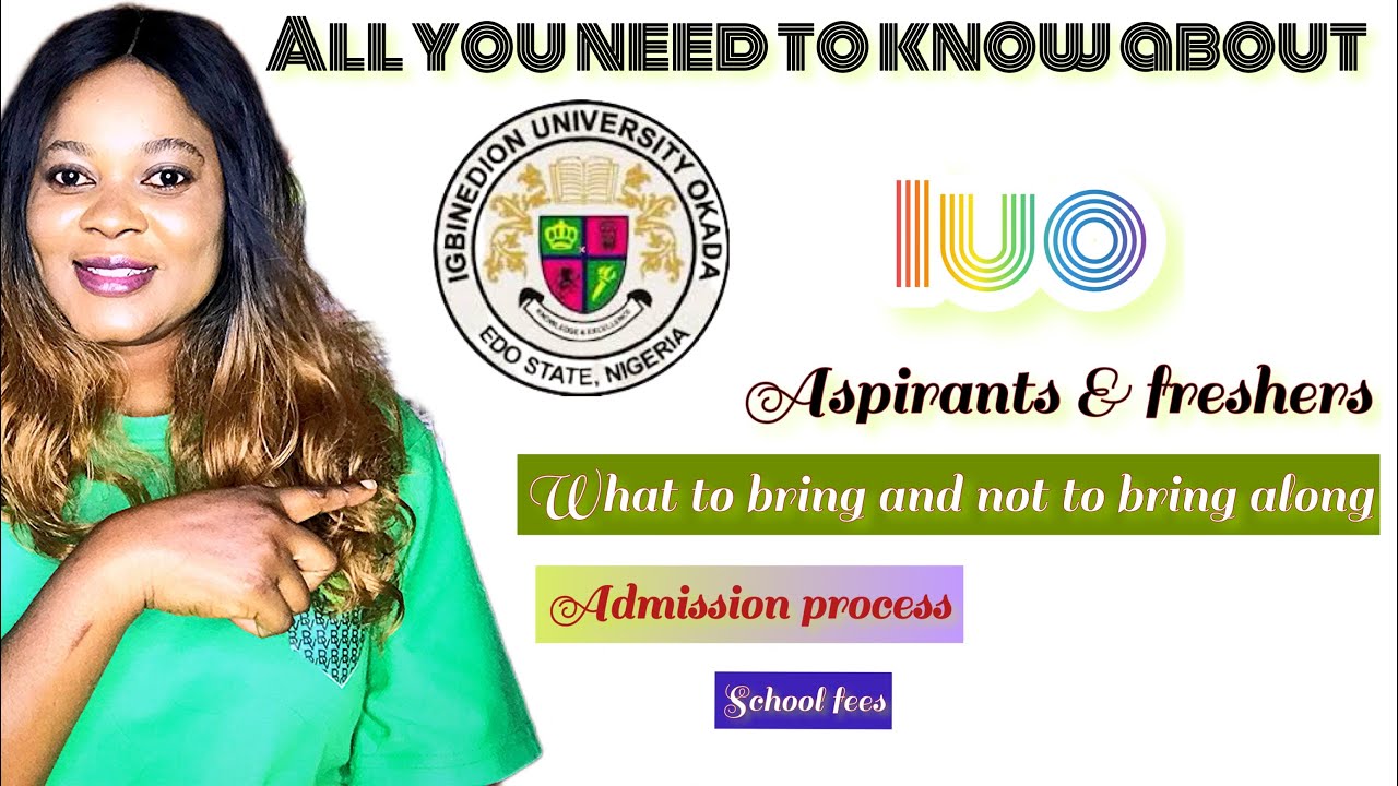 Watch this before coming to Igbinedion University /screening /school fees/ cut-off Mark
