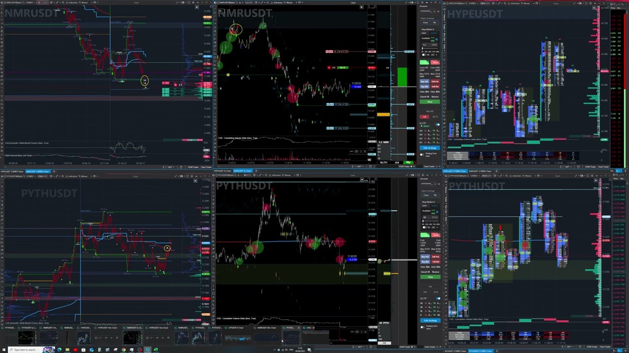 HYPE NMR PUMP PYTH DAILY  LIVE CRYPTO FUTURES TRADING 29.08.2025  4K