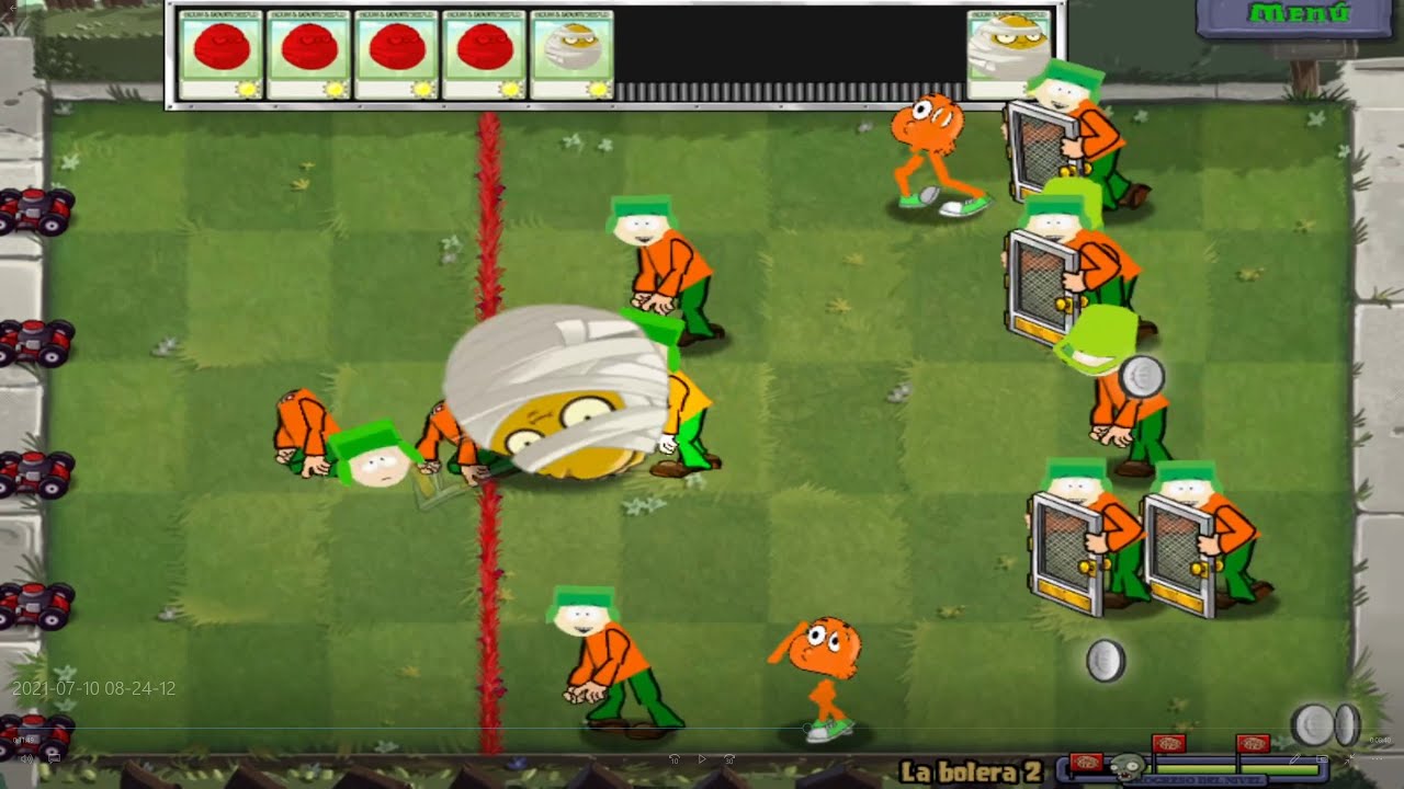 Plants vs Zombies Mod plants vs cartoons 1 version 2 - Gameplay Walkthrough Part 3