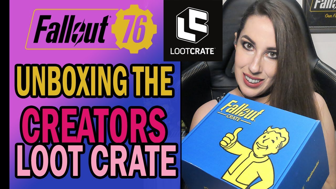 UNBOXING: Creator's Fallout Loot Crate - What's Inside? | Fallout Unbox