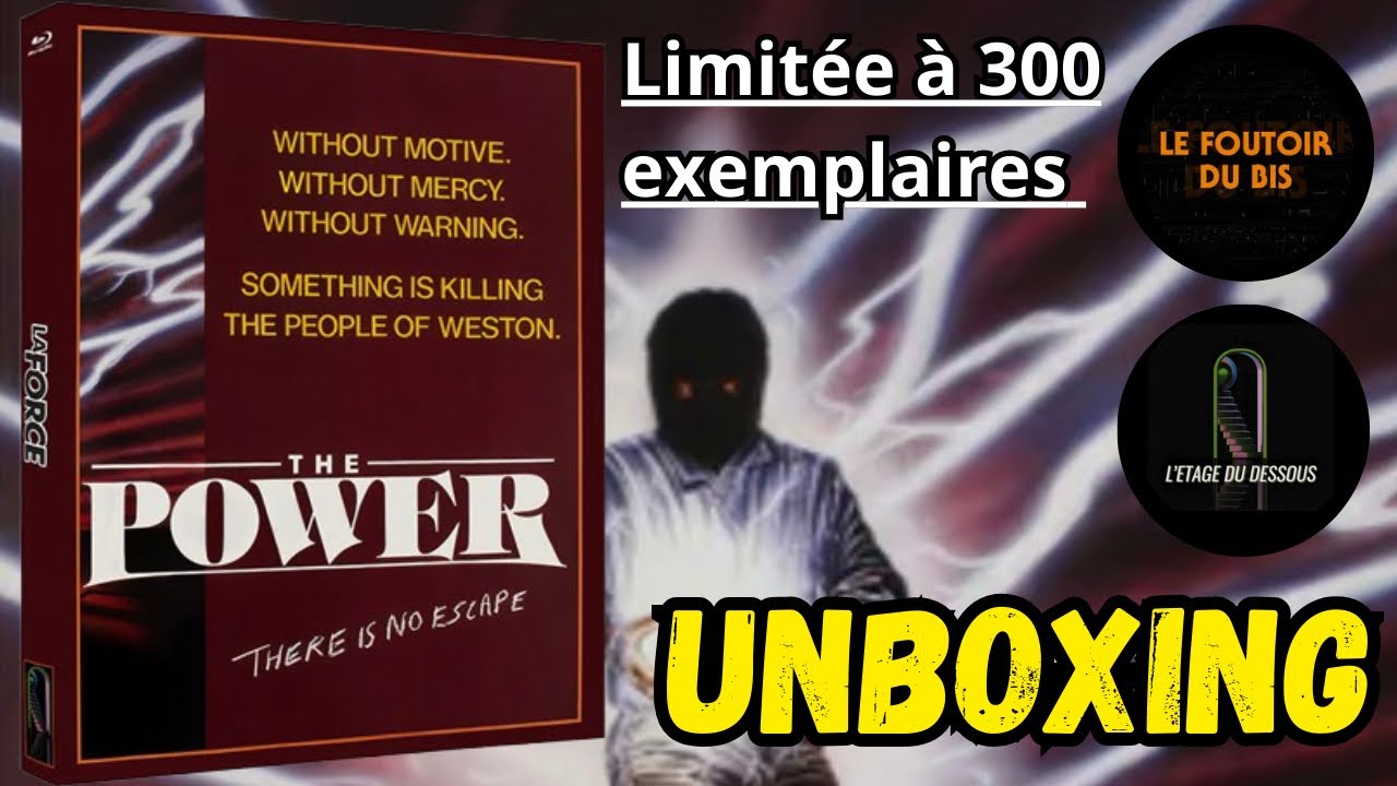 LA FORCE (THE POWER) 1984 UNBOXING BLU-RAY !!! LE TOUT PREMIER FILM ÉDITÉ PAR L’ÉTAGE DU DESSOUS 🤩🤩