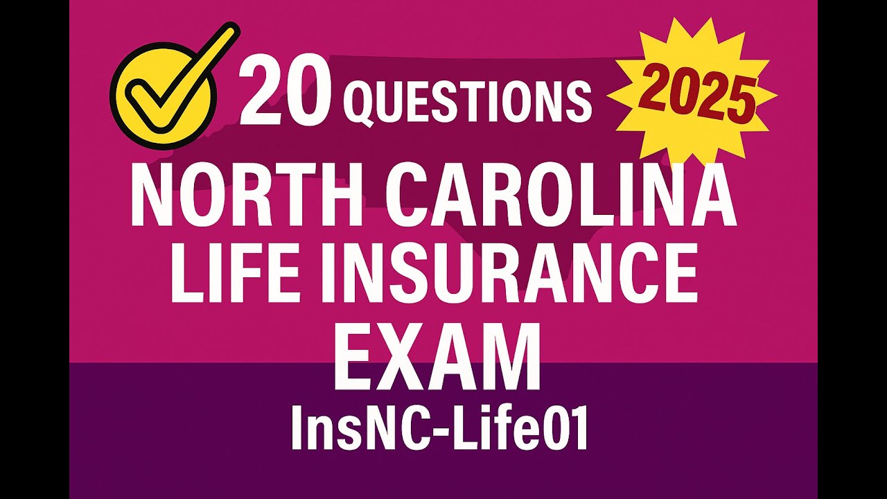 North Carolina Life Insurance Practice Exam (InsNC-Life01) - 20 Questions Free