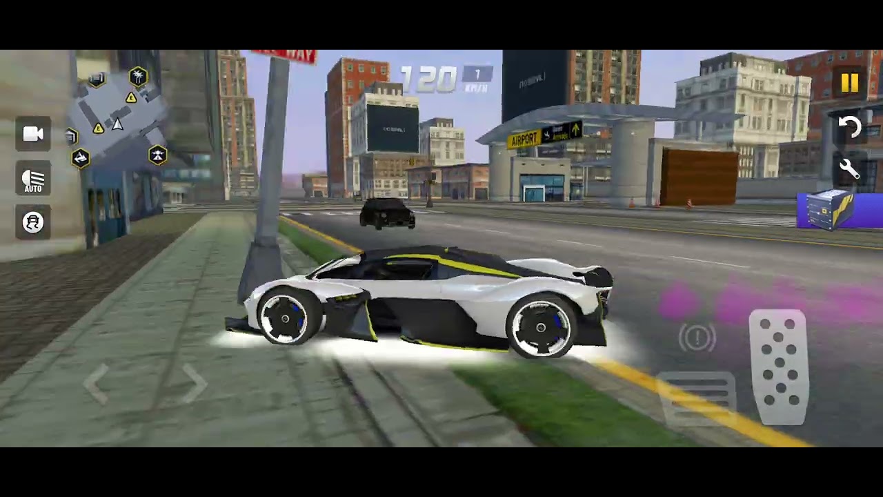 Mega Ramp Monster white Car Racing 3D - Extreme Car Stunts - Android Gameplay