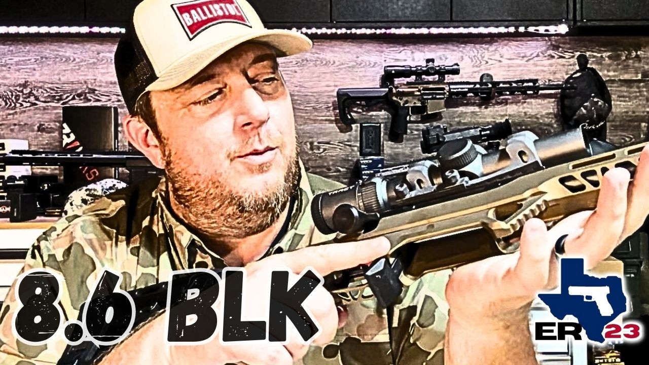 Custom 8.6 Blackout Bolt Gun
