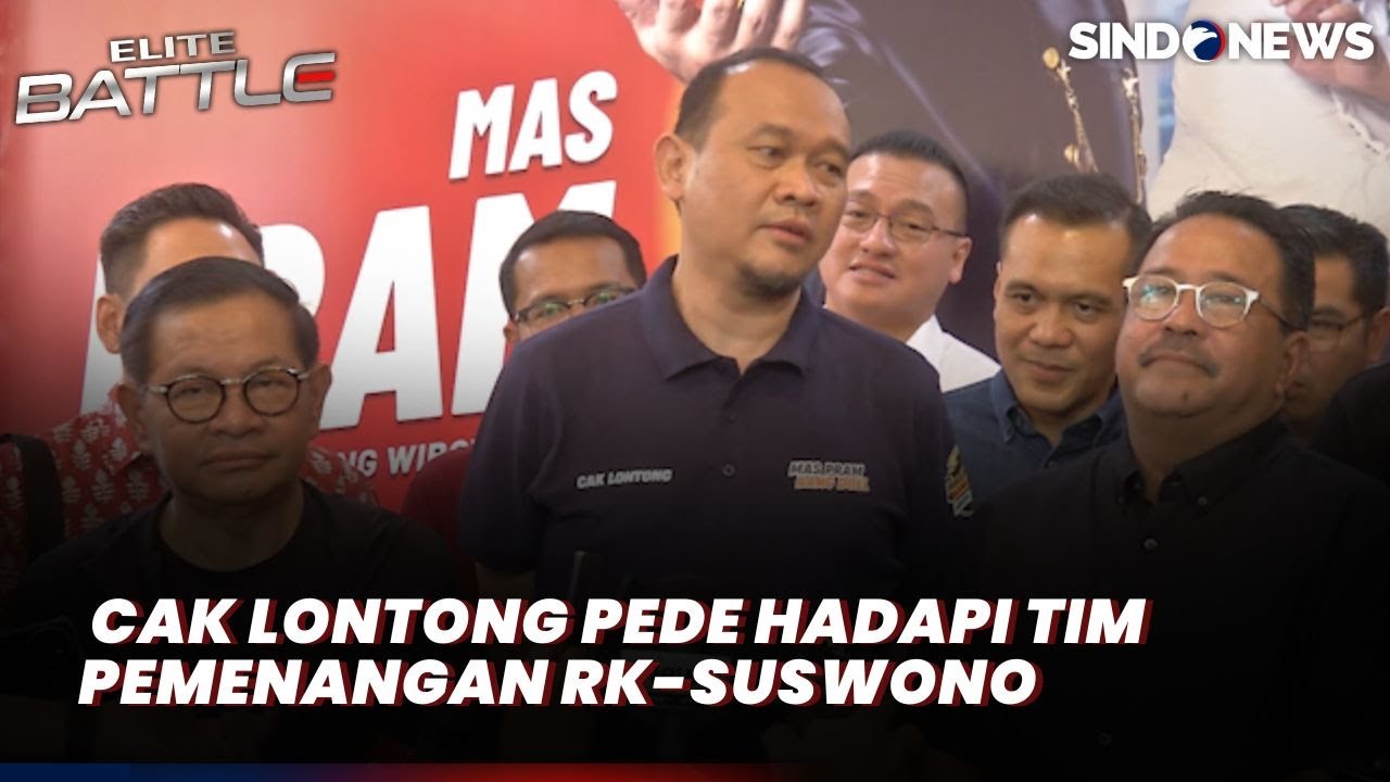 Jadi Timses Pramono Rano, Cak Lontong Pede Hadapi Tim Pemenangan RK Suswono yang Tunjuk Riza