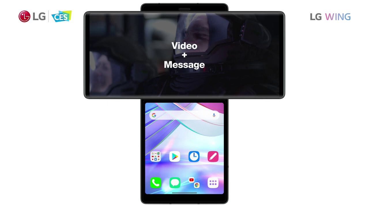 [LG at CES2021] LG WING : A Smartphone You’ve Never Seen Before
