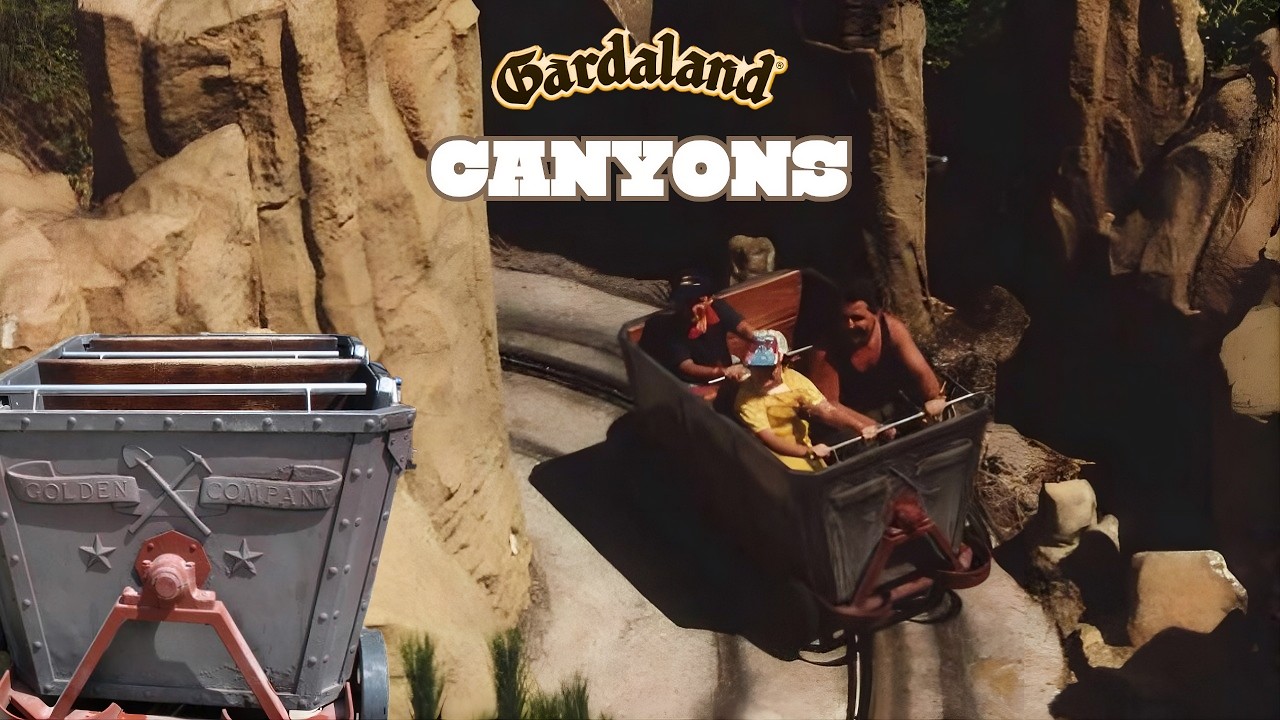CANYONS: dai CAVALLI alle MINIERE | Alla scoperta della storica attrazione di Gardaland