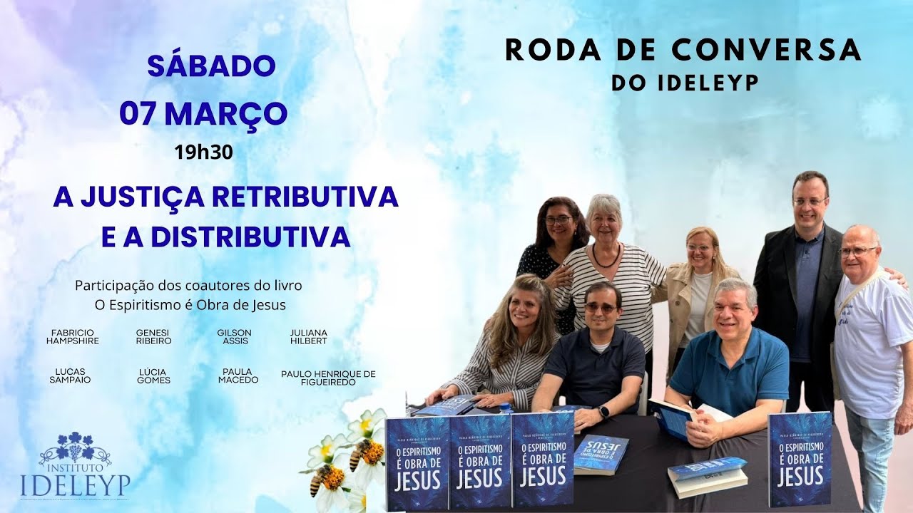 Roda de Conversa - Justiça Retributiva e Distributiva  -