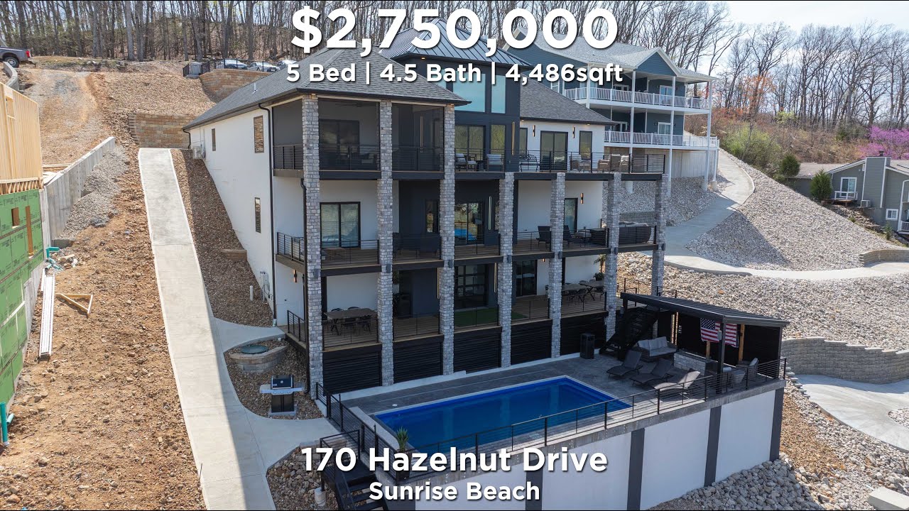 Inside a $2,750,000 home at Lake of the Ozarks