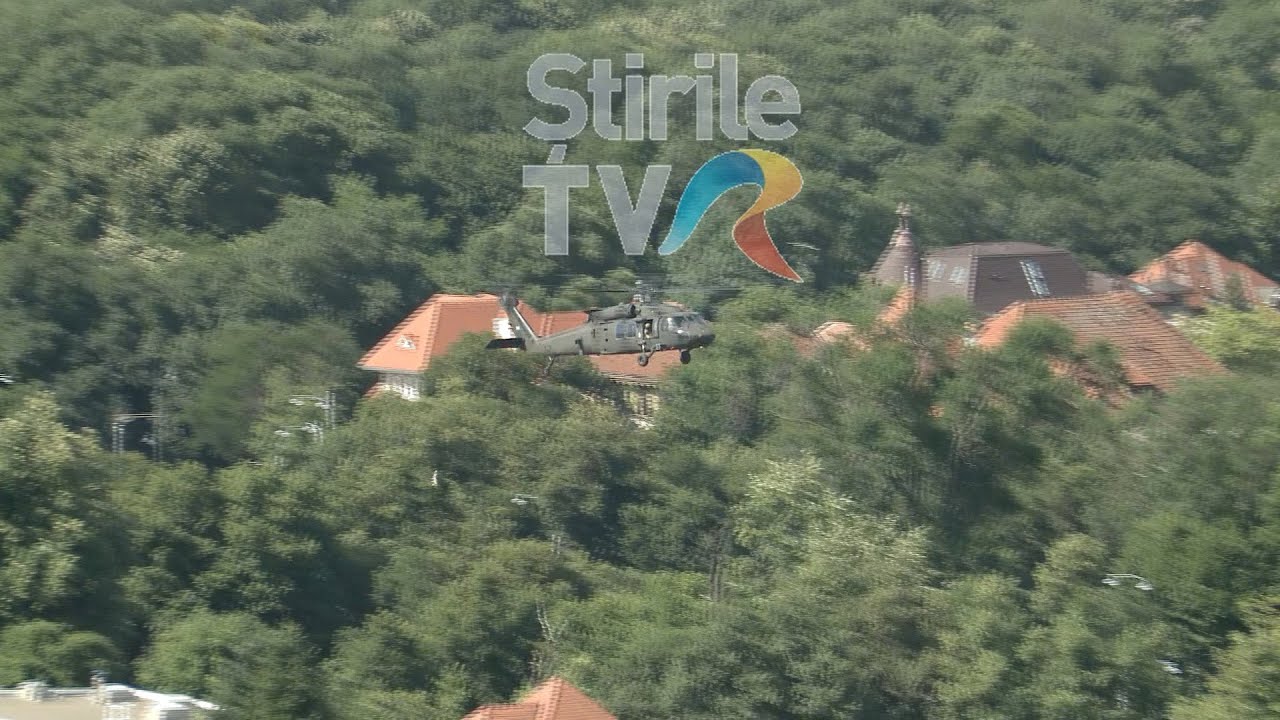 Black Hawk, aterizare forțată în capitală