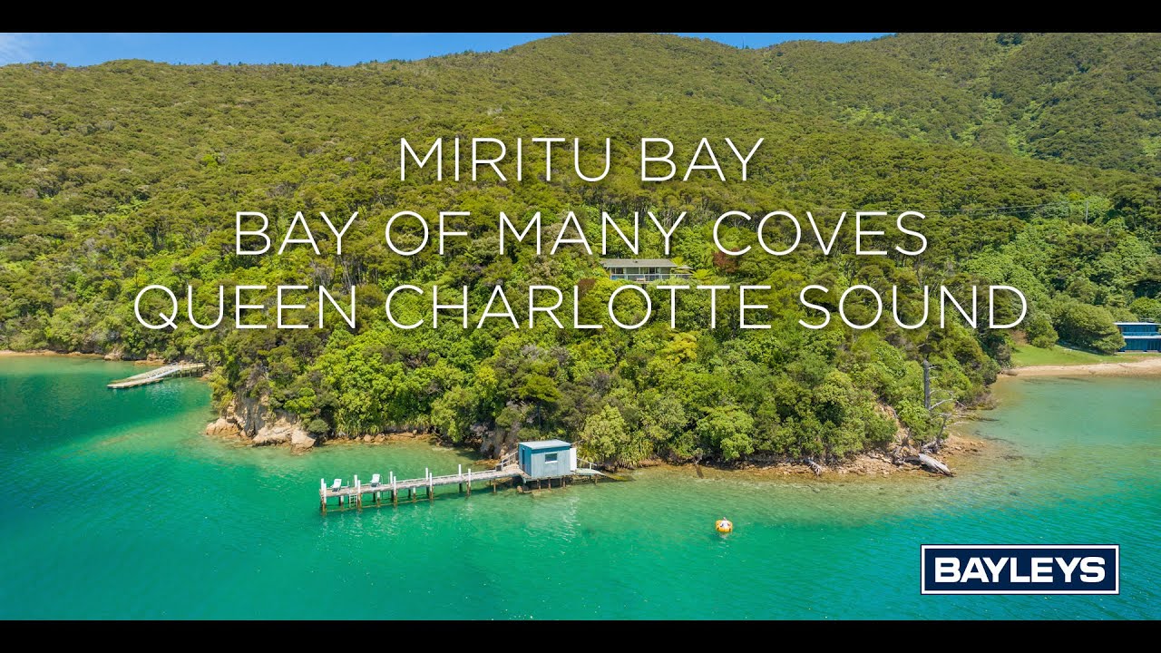 Miritu Bay, Bay of Many Coves, Queen Charlotte Sound, Marlborough, NZ