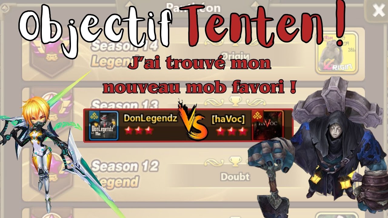 Dernier siège de la saison, on envoie tout nos présets bancales !! Objectif Tenten !