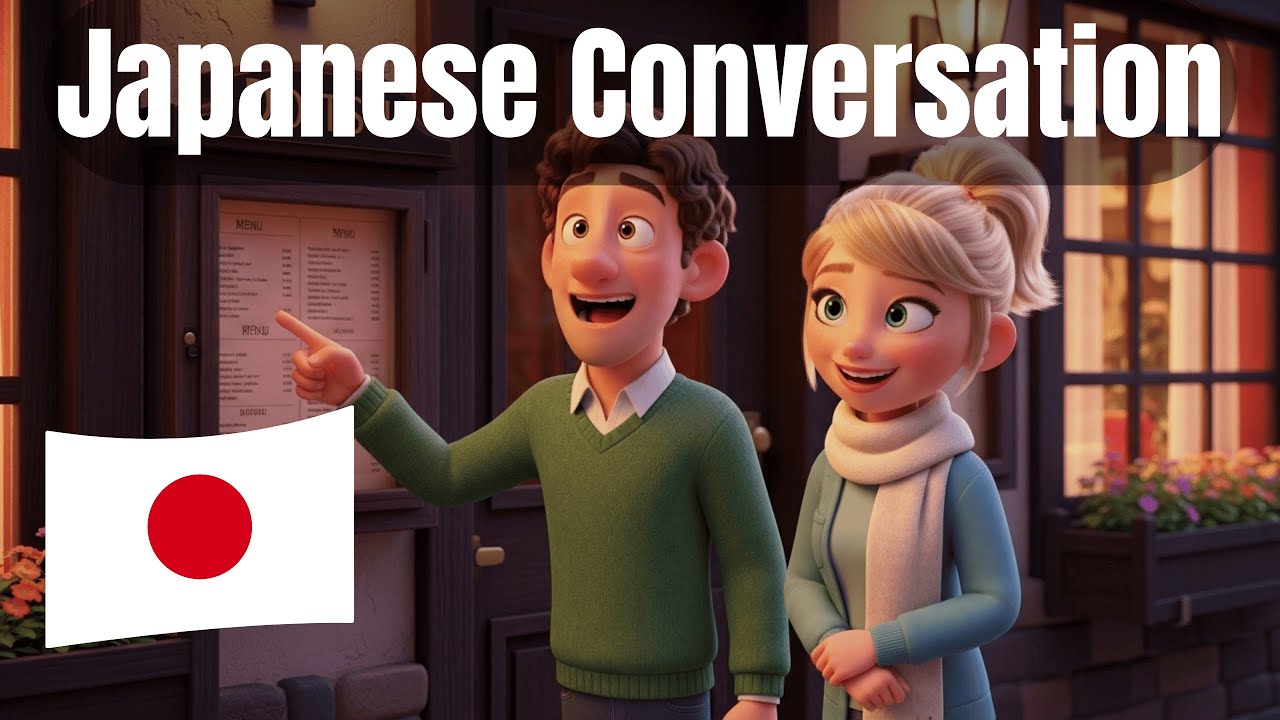 Japanese Listening Practice: Finding a Restaurant (Full Romaji Script)