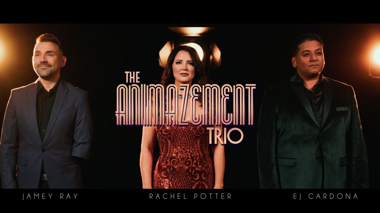 THE ANIMAZEMENT TRIO - Rachel Potter, Jamey Ray & EJ Cardona (Disneyland's Animazement)