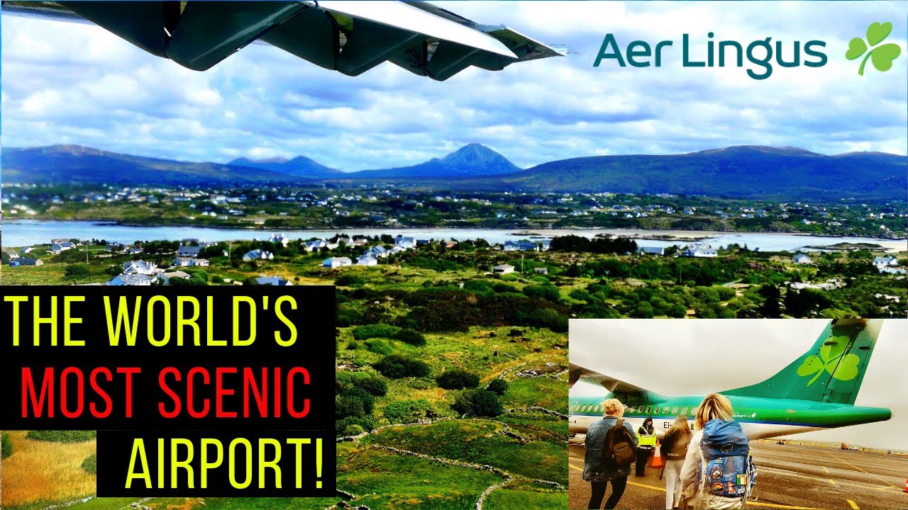 MOST SCENIC Airport in the World: Flying from Donegal