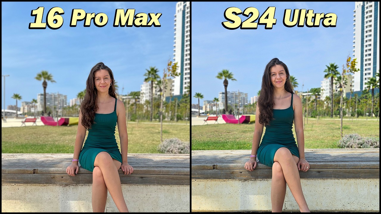 Тест камеры iPhone 16 Pro Max против Samsung Galaxy S24 Ultra
