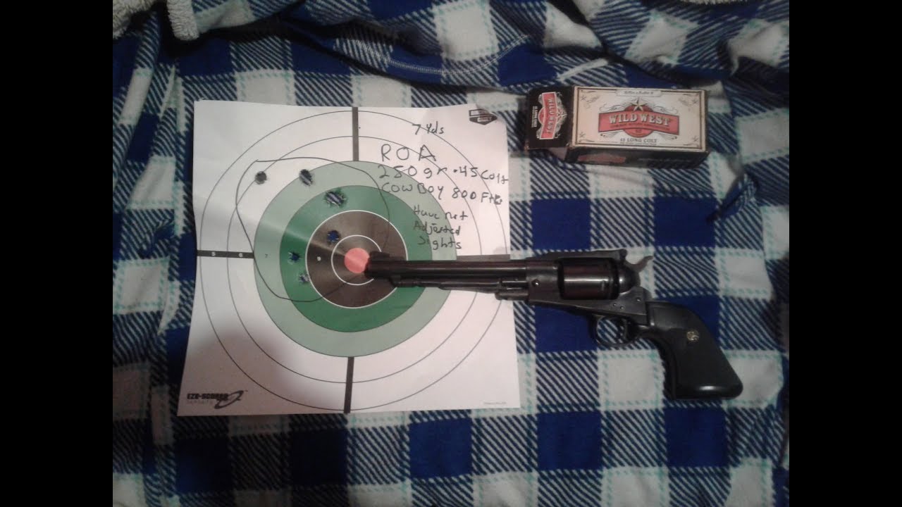 Ruger Old Army Power Pt. 2 Pyrodex Pellets