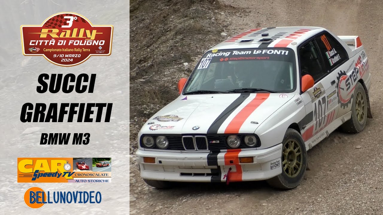 Rally citt&agrave; di Foligno 2024 || Andrea Succi - Fabio Graffieti || BMW M3