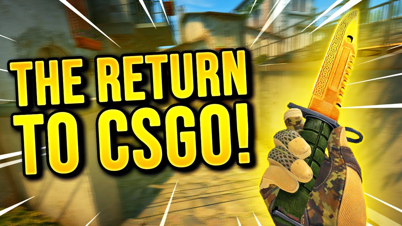 THE RETURN TO CSGO! W/ SHROUD AND SUMMIT