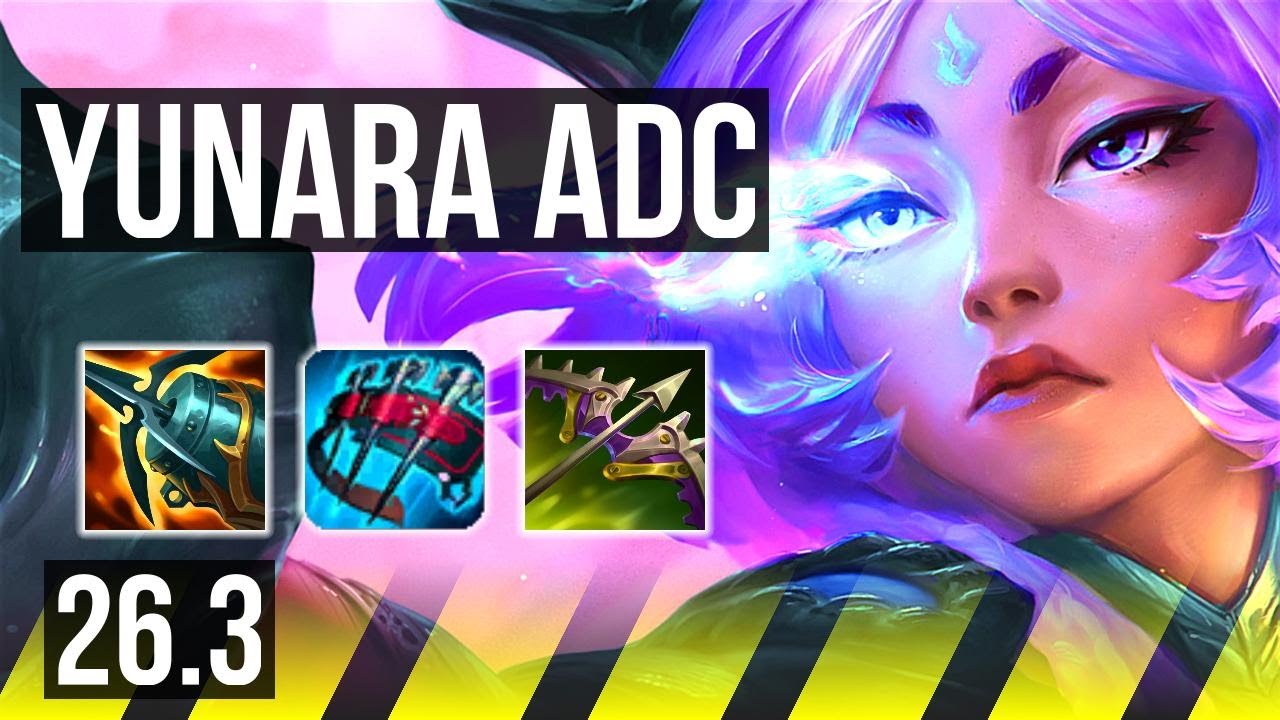 YUNARA & Braum vs LUCIAN & Soraka (ADC) | 87K damage | KR Master | 26.3