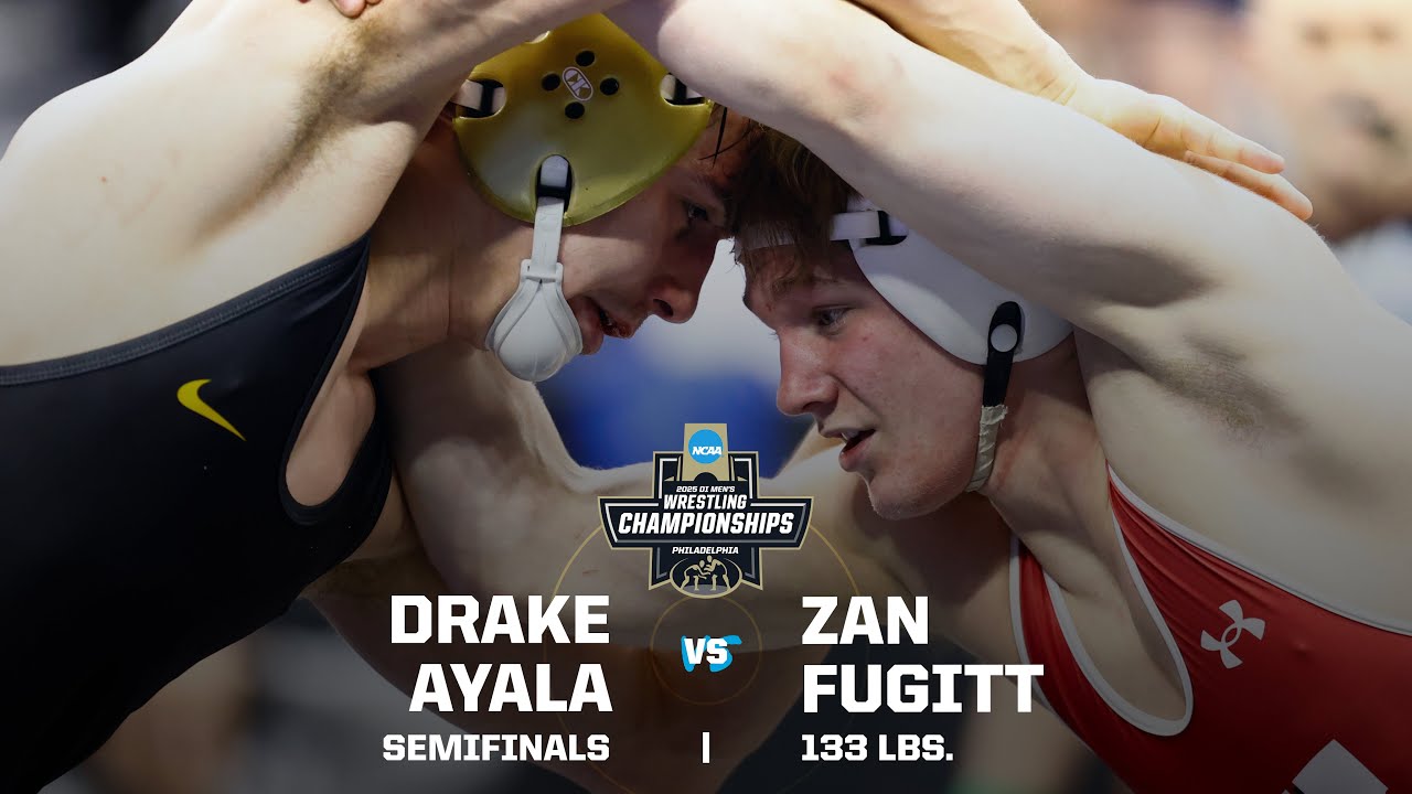 Drake Ayala vs. Zan Fugitt: 2025 NCAA wrestling semifinal (133 pounds)