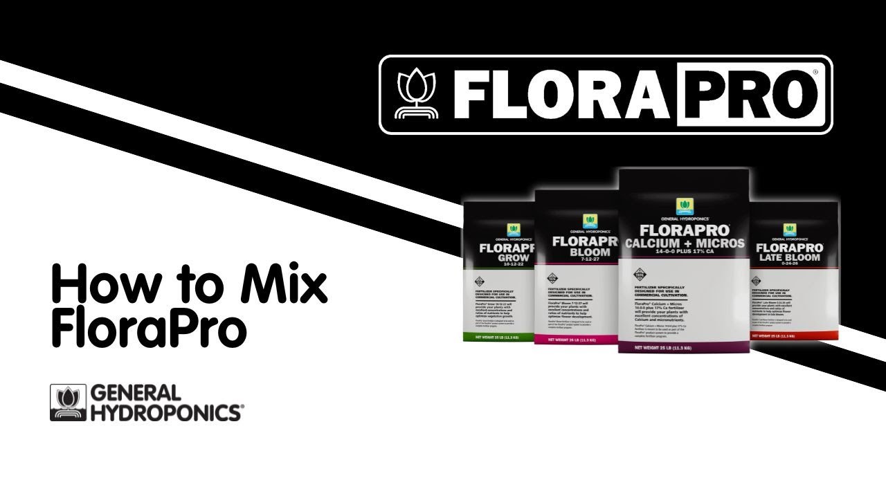 How to Mix FloraPro Stock Solutions
