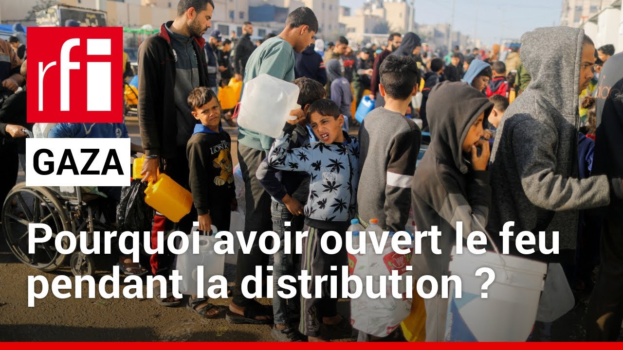 Gaza : une centaine de Palestiniens tués lors d’une distribution d’aide alimentaire à Gaza • RFI
