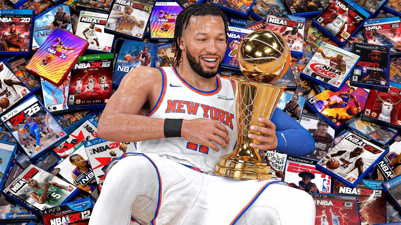 Забиваю очки за каждого MVP финалов в каждой игре NBA 2K