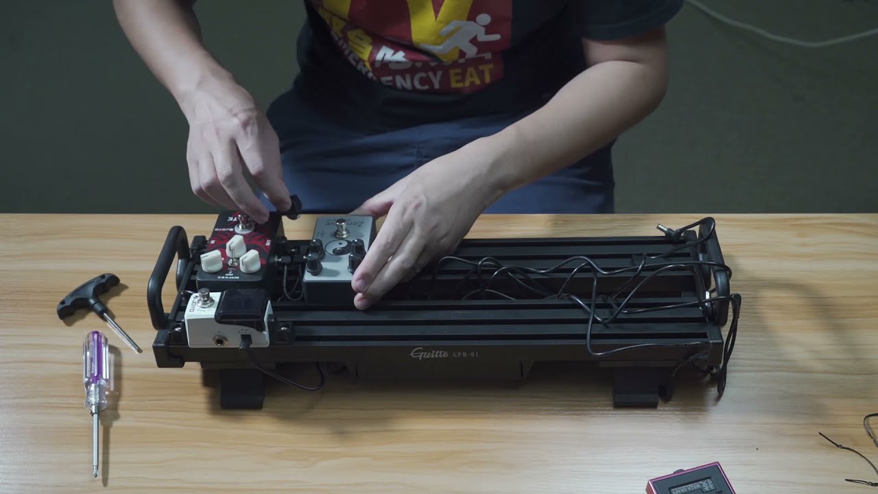 How many pedals can GPB 01 install？