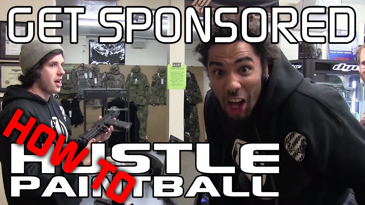 How to get sponsored in paintball by Team Anomaly & HustlePaintball.com