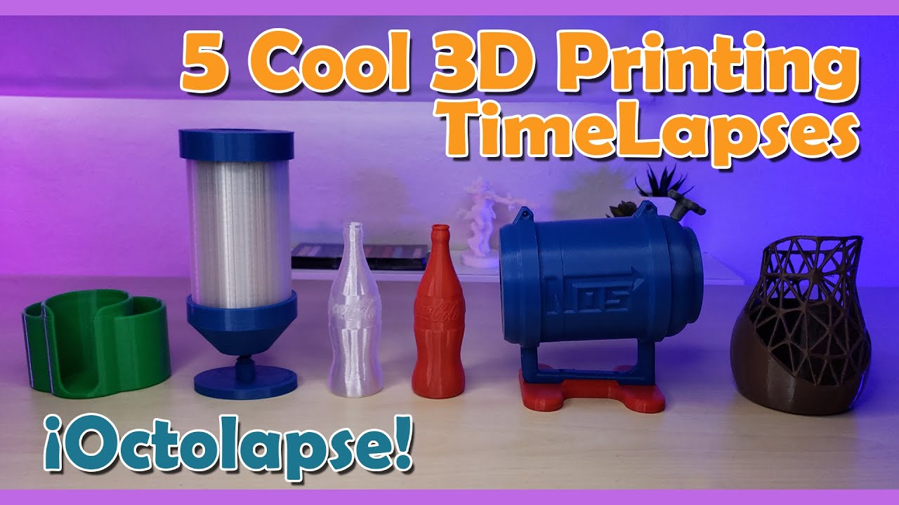 3D Printing TimeLapse | OctoLapse Compilation On The Artillery Sidewinder X1 | 3D Printer