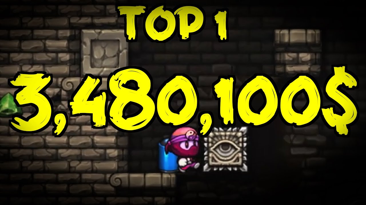 (TOP 1) LOST JETPACK, FOUND $$$ | $3,480,100 | Spelunky 05/08/25 Daily Challenge.