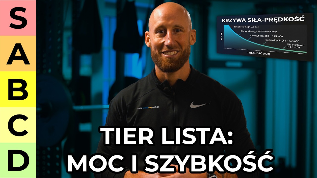 Najlepsze ćwiczenia na MOC i SZYBKOŚĆ dla młodego piłkarza (TIER LISTA)
