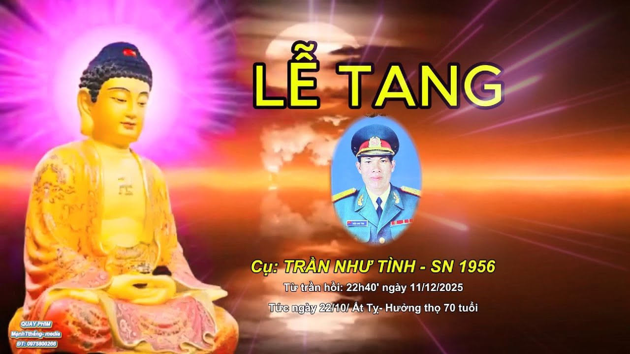 LỄ TANG CỤ TRẦN NHƯ TÌNH Thôn Phố Yên Mê Linh