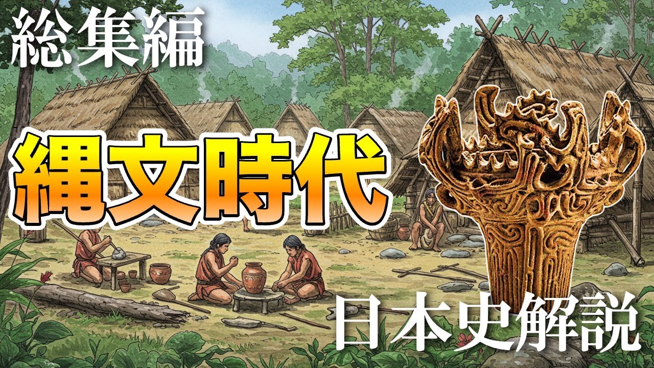 縄文時代の日本まとめ【日本史総集編】