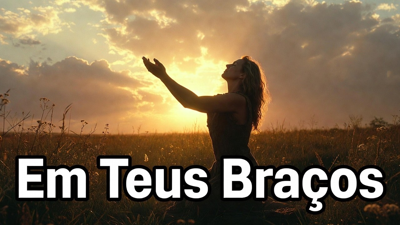 Em Teus Braços) – Música Gospel de Fé e Esperança | Clipe Oficial