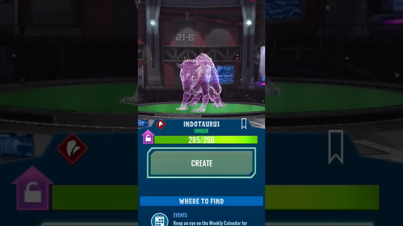 Indotaurus opening Jurassic world alive ...
