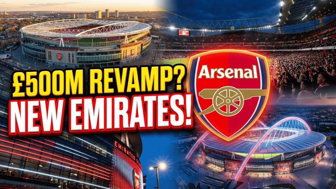 &pound;500M EMIRATES REVAMP? Arsenal&rsquo;s stadium renovation is taking shape