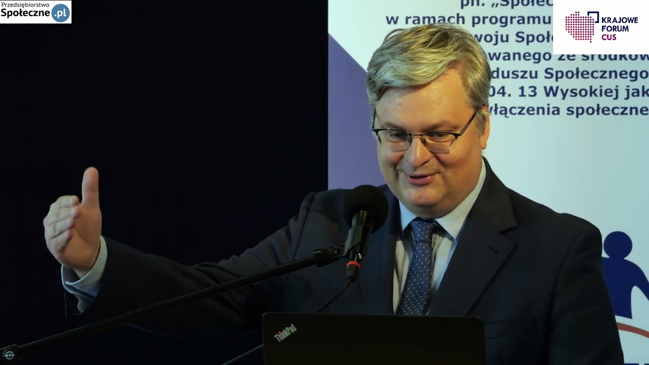 Marek Rymsza na IV KONGRESIE CUS