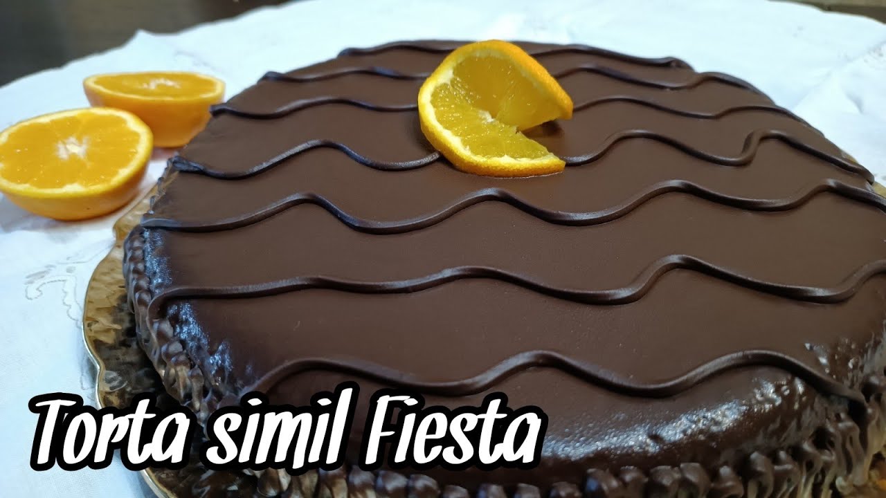 Torta simil Fiesta con Arancia e Cioccolato - Sfizi & Delizie