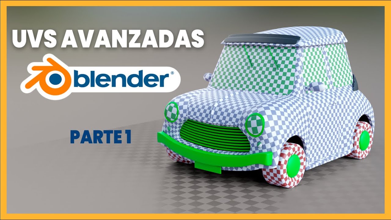 Aprende UVS avanzadas con UDIMS en Blender ::: Parte 1