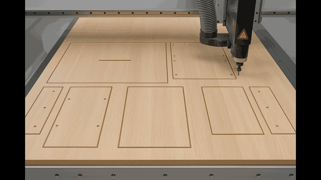 PolyBoard + OptiNest with Nesting CNC. Save Time & Reduce Waste