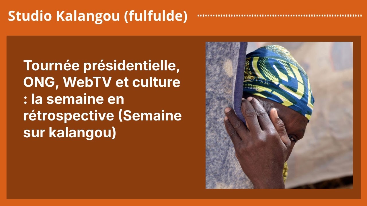 Tourn&eacute;e pr&eacute;sidentielle, ONG, WebTV et culture : la semaine en r&eacute;trospective (Semaine sur...