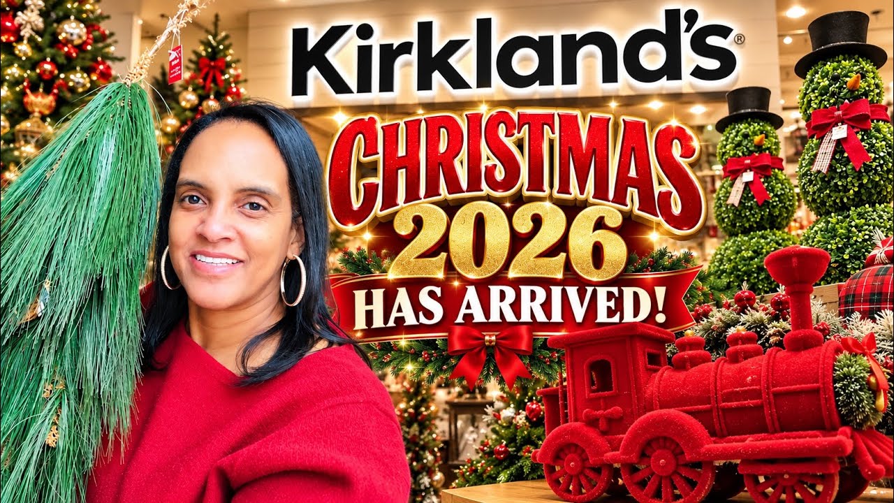 🎄 РОЖДЕСТВО В KIRKLAND&rsquo;S 2026 УЖЕ ЗДЕСЬ! | ПЕРВЫЙ ВЗГЛЯД + НОВЫЙ ПРАЗДНИЧНЫЙ ДЕКОР