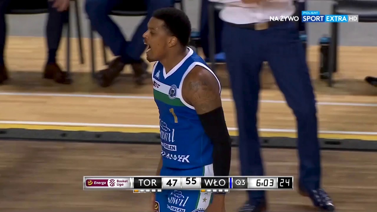 Ricky Ledo - trzy tr&oacute;jki w minutę! #EnergaBasketLiga #PLKPL