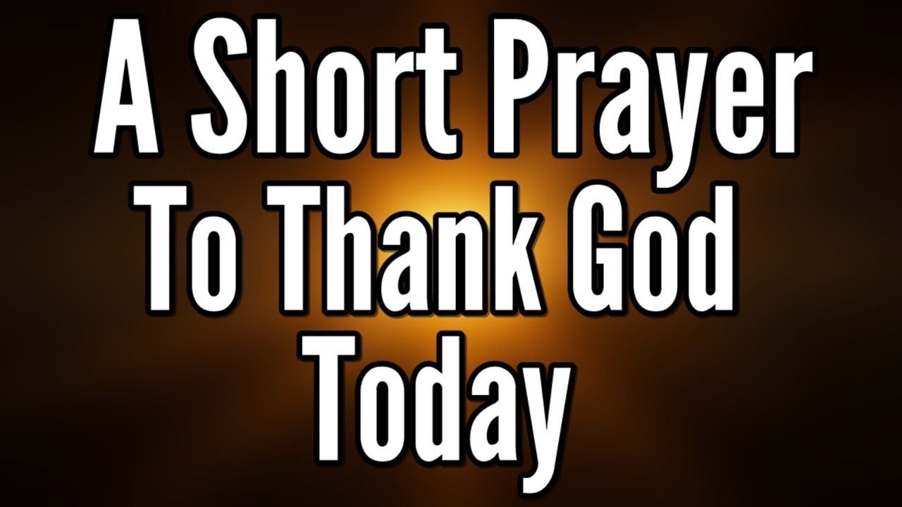 Morning Prayer: Thank You Lord for Your Blessings & for Keeping My Family Safe