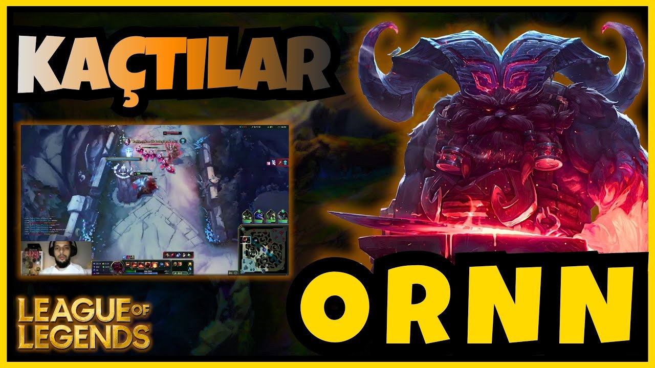 Rakip Kaçtı 🏃‍➡️ | Ornn | League of Legends