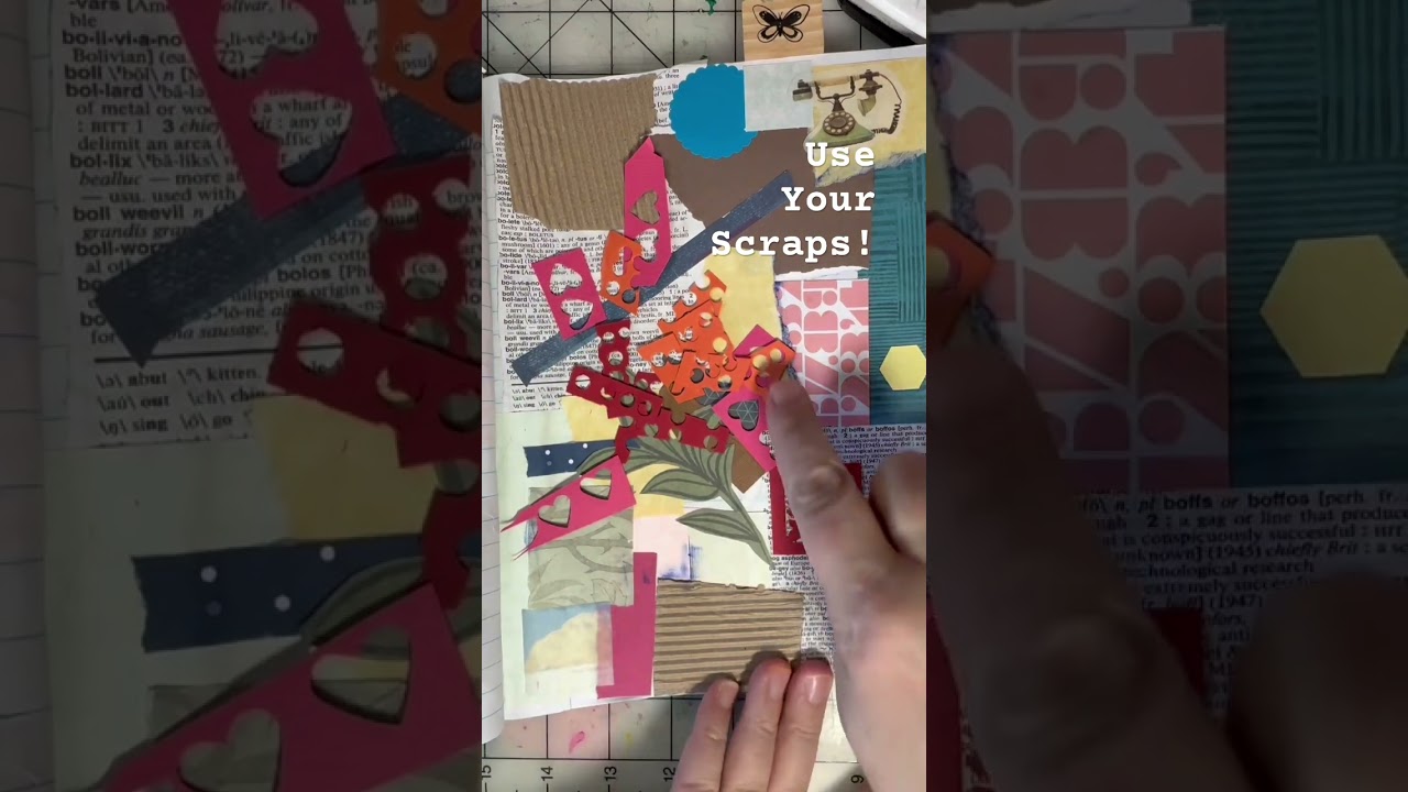 Create with paper scraps! 